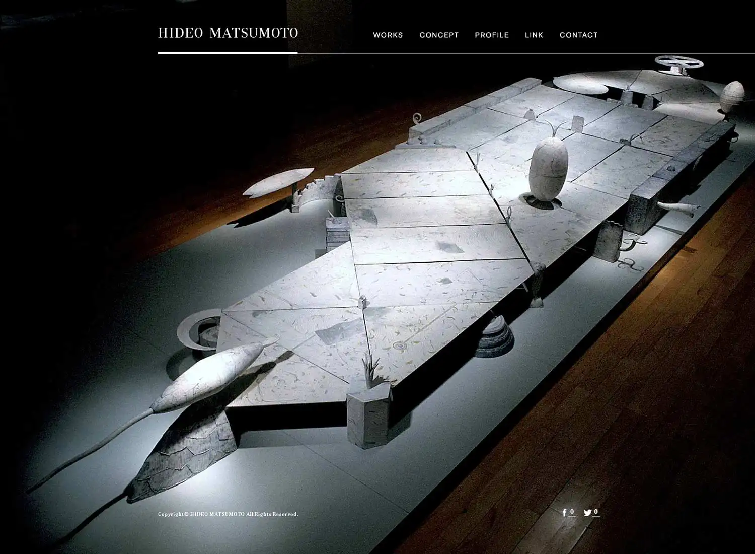 松本ヒデオ WEBサイト